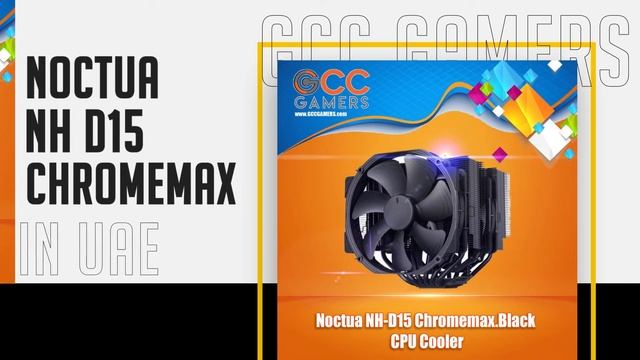 Noctua NH D15 Chromemax in uae-gccgamers.com смотреть онлайн