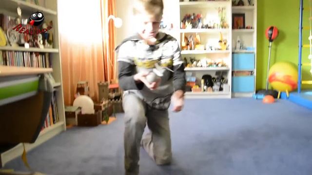 HELI BALL - прикольная игрушка или колобок с пропеллером! смотреть онлайн