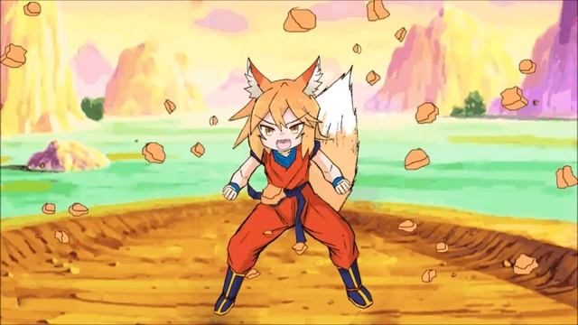 Loli Ball Z - Senko San Powers Up - Animation Test смотреть онлайн