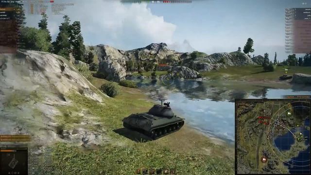 World of Tanks классный бой на тяжелом танке 110 смотреть онлайн