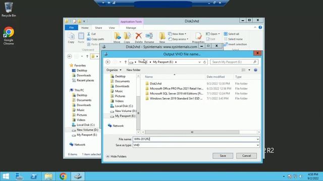 How to Create a VHD (Virtual Hard Disk) of a Hard Disk | Using Disk2VHD смотреть онлайн