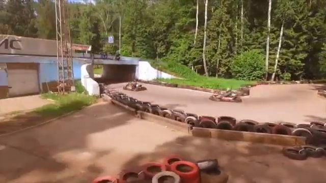 Трасса картодрома солярис