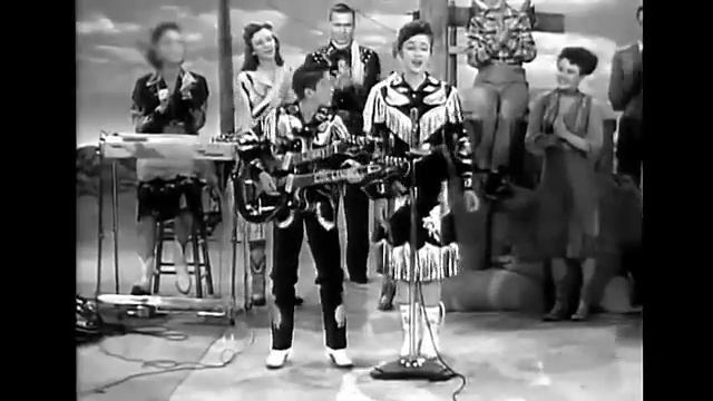 The Collins Kids - Shortnin Bread Rock (1957)
