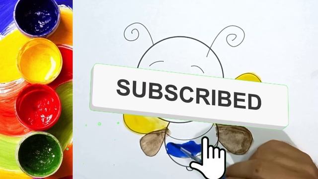 Bolalar uchun ari rasm chizish | How to draw bee | Сурет салу ара | Drawing for kids смотреть онлайн