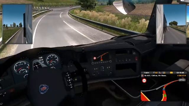 Коробка передач на КраЗе Euro Truck Simulator 2 смотреть онлайн