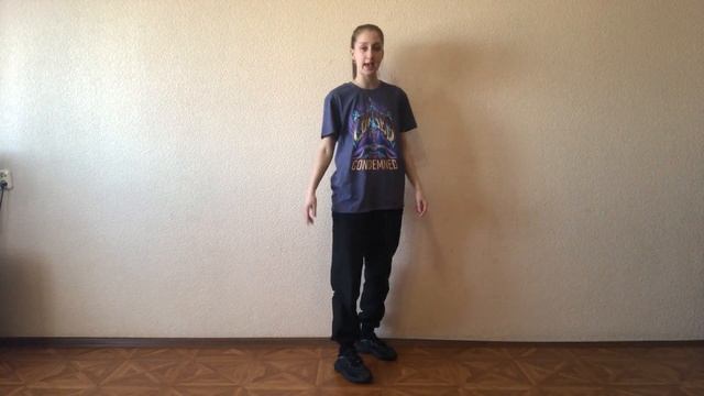 занятия дома с #wwwpanteradanceru Хип Хоп Урок 2 Часть 4 с Халиловой Елизаветой смотреть онлайн