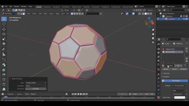 How To Make A Realistic Football/Soccer Ball And Field In Blender смотреть онлайн