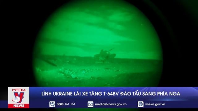 Chấn động: Lính Ukraine liều mạng lái xe tăng T-64BV đào tẩu sang Nga xin hàng - VNews смотреть онлайн