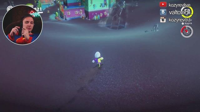 Super Mario Odyssey с Козыревым (стрим на Play2Live) смотреть онлайн