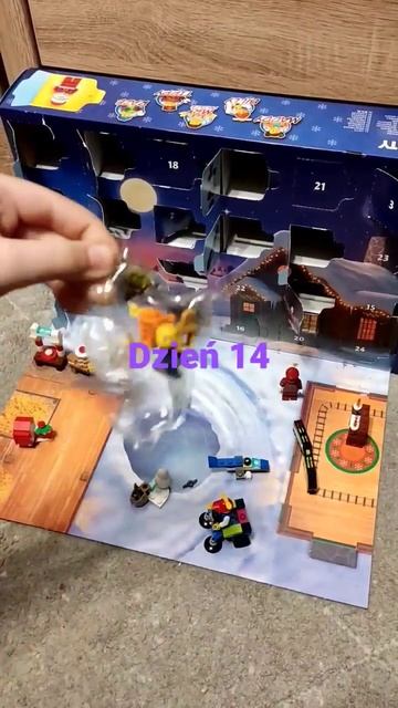 Czternasty odcinek otwierania kalendarza adwentowego z LEGO city смотреть онлайн