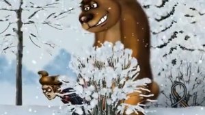 медведь и охотник прикол