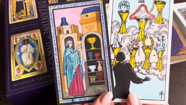 Обзор Византийское таро, The Byzantine Tarot ⛵️⛲️