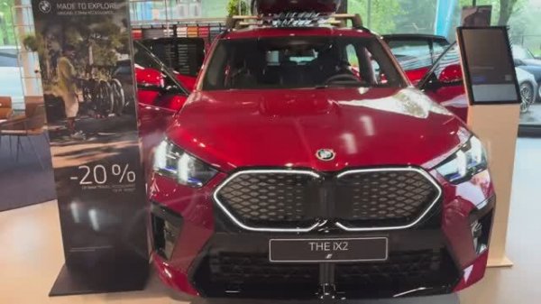 New BMW iX2 eDrive 2025 обзор