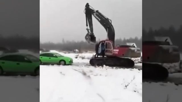 Никогда не бесите экскаваторщиков. смотреть онлайн