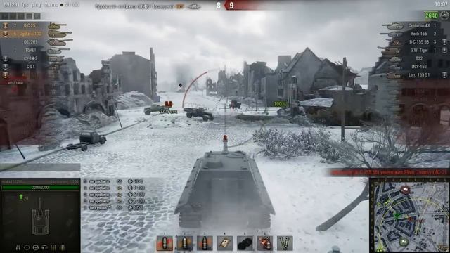 World Of Tanks Босс в Рандоме 10 Фрагов и 8,800 Урона на Jagdpanzer E 100 смотреть онлайн