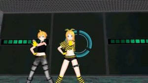 Вокалоиды  Лен и Рин [MMD]