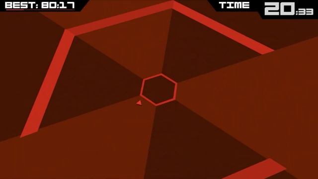 ДВА ДРУГА ПОКОРЯЮТ ПУЧИНЫ СВОЕГО РАЗУМА В SUPER HEXAGON смотреть онлайн