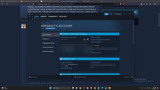 How To Unlink Steam Account From Rockstar Games Social Club смотреть онлайн