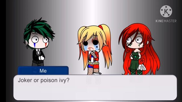 ~joker or poison ivy?~//ft. Harley Quinn, Joker, Poison Ivy// [gacha club] смотреть онлайн