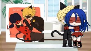 Реакция леди баг и Супер кот на их шипы #1