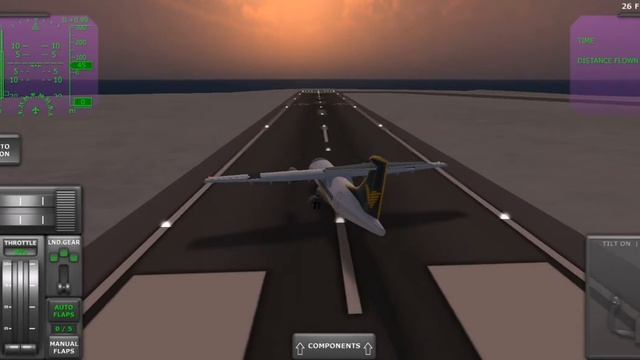 Симулятор самолётов? Turboprop Flight Simulator. смотреть онлайн