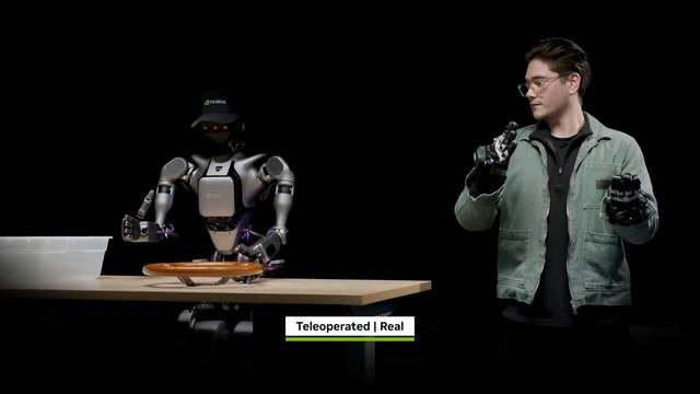 NVIDIA представила первую в мире открытую базовую модель для гуманоидных роботов смотреть онлайн