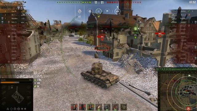 КВ2 РУЛИТ Линия Зигфрида 8 ваншотов в одном бою смотреть онлайн