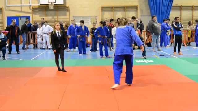 Triana López Ferrer 2º combate II Ranking Judo Murcia 2016 смотреть онлайн