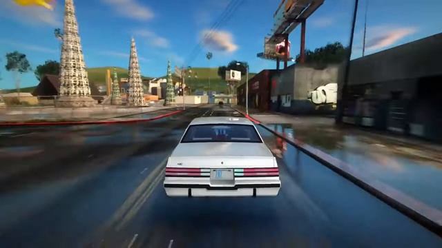 GTA San Andreas Upgrade Graphic To GTA V (графика как у GTA 5)