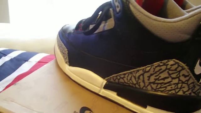 2001 Air Jordan 3 Black Cement . *VIDEO TEST* смотреть онлайн