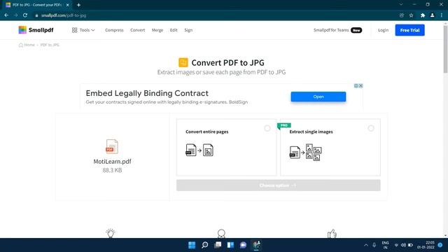 How To Convert Pdf To Jpg #Online in #Computer & #Mobile in easy way 2022 - MotiLearn смотреть онлайн