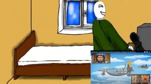 Доктор Гнус : Стальные монстры. Битва на самолётах. (Анимация | про самолёты)/реакция