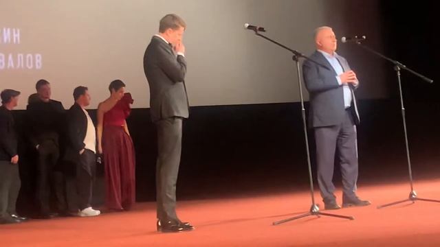 Видео с премьеры фильма «Огонь»