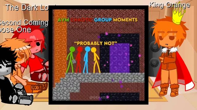 анимация против майнкрафт реакция смотреть онлайн