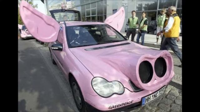 Забавные автомобили прикольные тачки смотреть онлайн