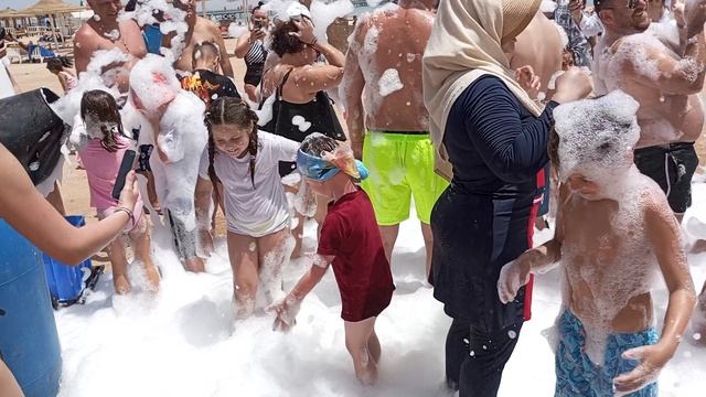 Египет апрель 2025. Amarine 5*. Пенная дискотека часть 1 смотреть онлайн