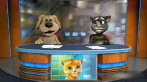 Говорящий Том/Talking Tom и его друг Говорящий Бен/Talking Ben поздравляют Артема с Днем Рождения!