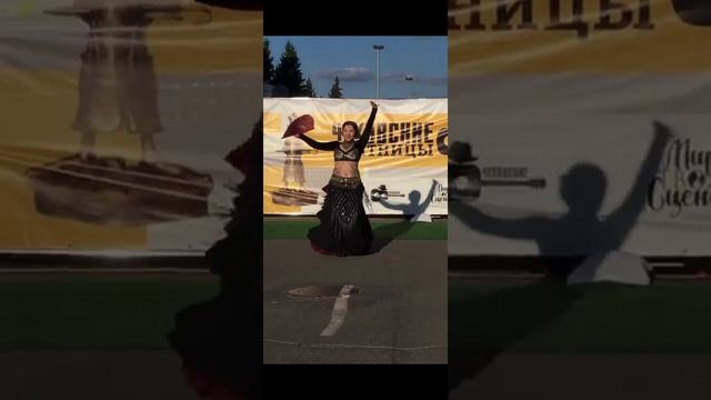 Моё первое соло с веером. Выступление на Чеховских пятницах, 05.08.2022г.