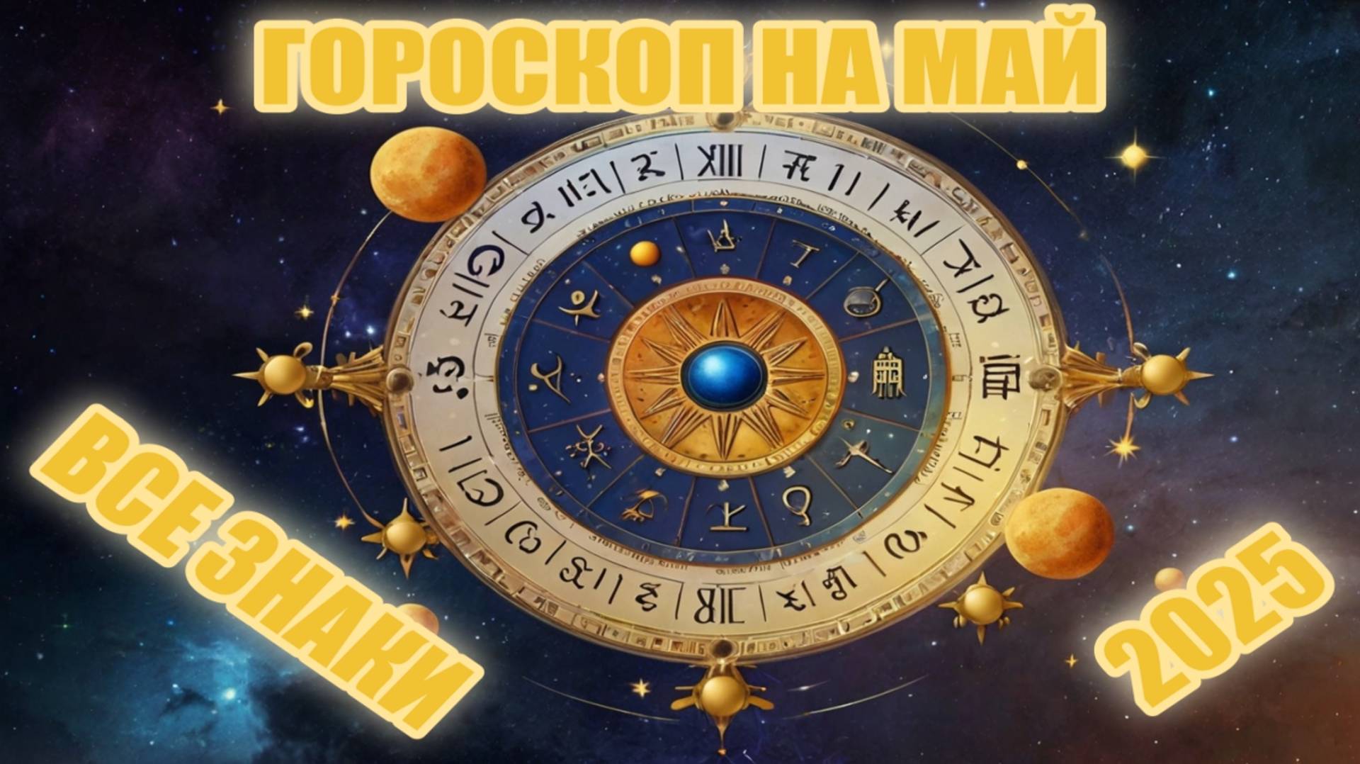 Гороскоп на май 2025 года