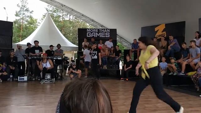 #More Than Games. Hip Hop батл. Ponka & Elisa. Мариуполь 2018
