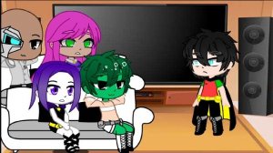 реакция юных титанов на разные ау Робина (извините, что пропала, просто совсем нету идей и времени)