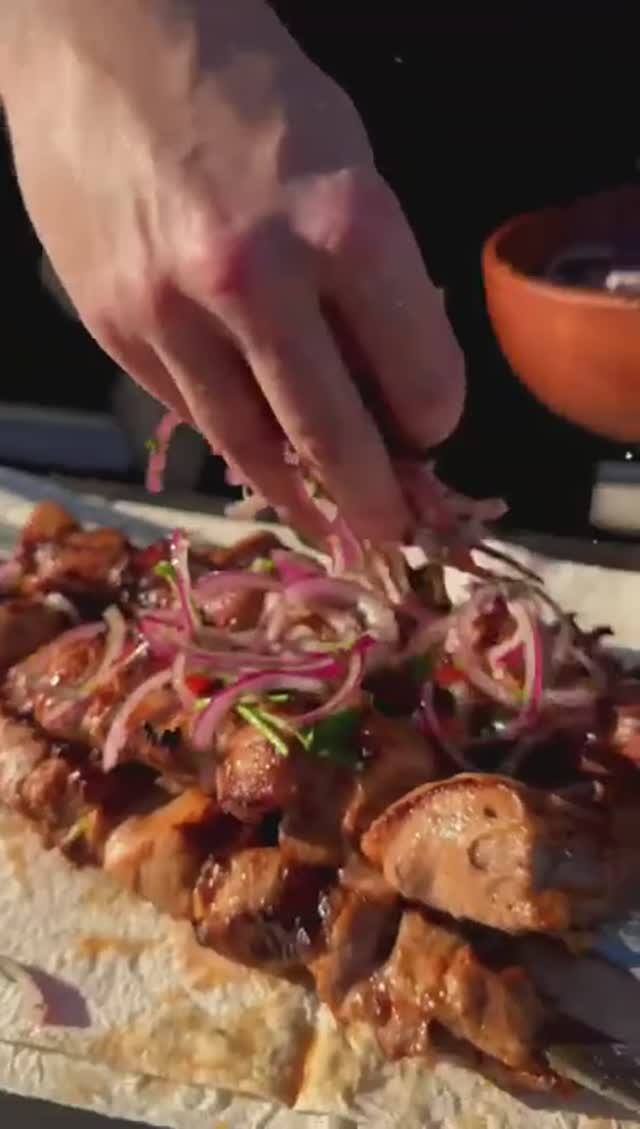 Сочный шашлык из свинины смотреть онлайн