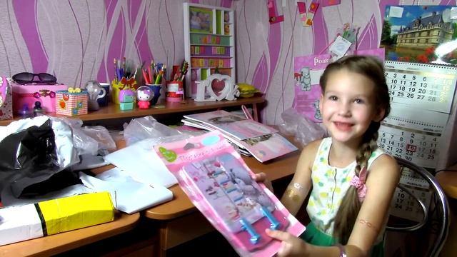 Back to school 2017 / Скоро в школу / Мои новые школьные принадлежности / Канцелярия для школы смотреть онлайн