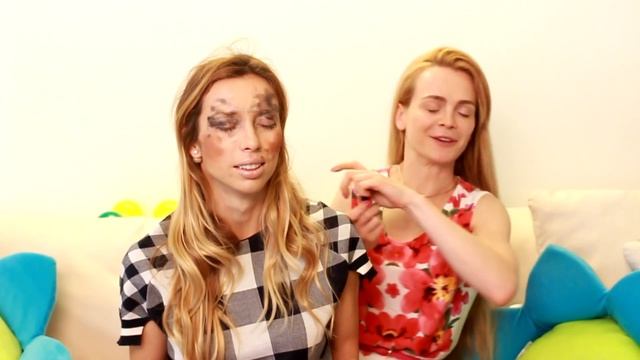 ПРИКОЛ☺МАКИЯЖ ЧУЖИМИ РУКАМИ ☺Challenge Not my arm PolinaRepik смотреть онлайн