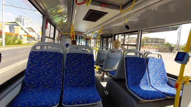 ЛиАЗ-5292.67 (CNG) 2023 г.в. | борт 0077 | Маршрут 20 | Оренбург смотреть онлайн