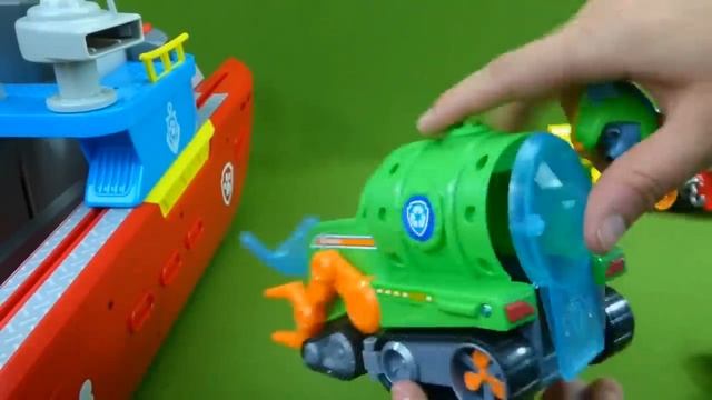 LOTS of Paw Patrol Sea Patrol Toys! My Size Lookout Tower Sea Patroller Boat Pup TY Beanie Boos Toy смотреть онлайн
