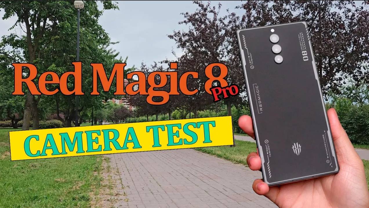 ZTE Nubia Red Magic 8 Pro для видео / Тест камеры 4K