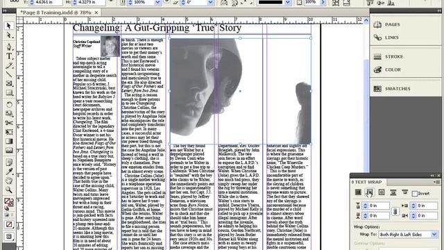Lesson 06 - Advanced Text Wrapping in InDesign смотреть онлайн