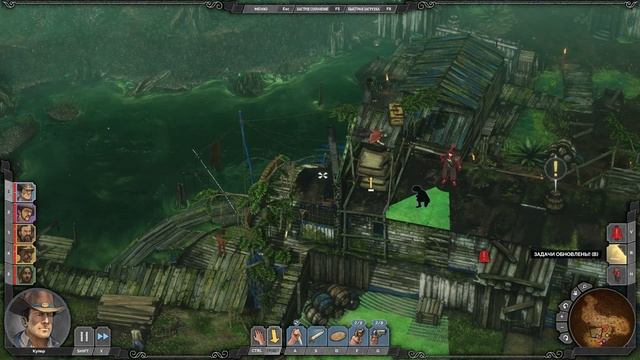 Desperados III Прохождение #11 (Болота горят!!!)