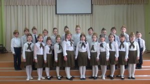"Защитники отечества" Исполняет хор 1 "Г" класса ПСШ. Руководитель: Ильина А.С. 2021г